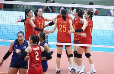 BXH chung cuộc bóng chuyền nữ SEA Games 33: Việt Nam giành HCB