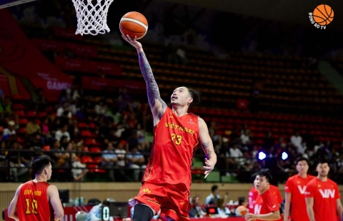 Trực tiếp bóng rổ Việt Nam vs Indonesia, 19h30 hôm nay 17/12