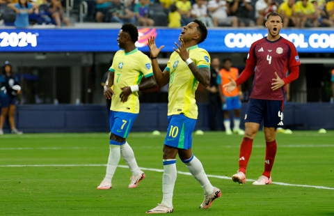Brazil ra quân thất vọng trước Costa Rica tại Copa America 2024