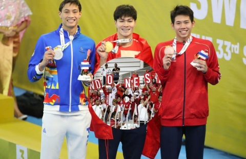 CĐV Indonesia phản ứng bất ngờ khi vượt Việt Nam về số HCV SEA Games