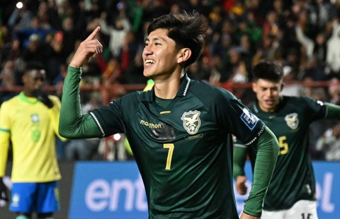 Quật ngã Brazil, Bolivia giành vé dự play-off World Cup 2026