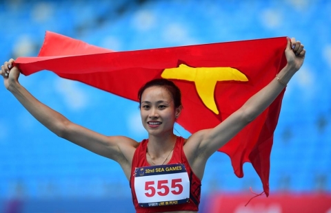 Nét cuốn hút của 'nữ thần điền kinh' Việt Nam hướng đến SEA Games 33