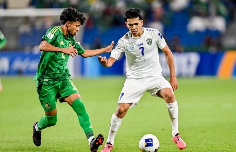 U17 Uzbekistan vô địch Châu Á, thắng Ả Rập Xê Út với 9 người