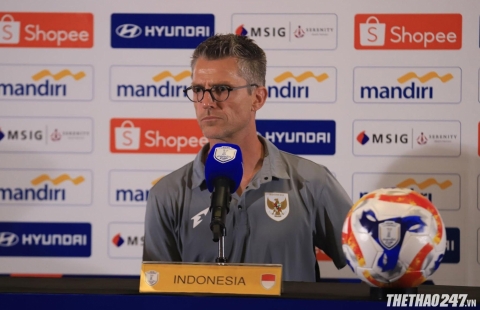 HLV U23 Indonesia nói thẳng trình độ U23 Việt Nam trước trận chung kết