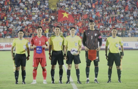 Rõ danh tính trọng tài trận U23 Việt Nam vs U23 Singapore