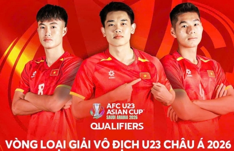 Link xem trực tiếp vòng loại U23 châu Á 2026 hôm nay 3/9