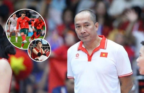 HLV Nguyễn Tuấn Kiệt: 'Ronaldo còn hỏng phạt đền, làm sao trách được VĐV của tôi'