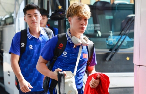 U22 Việt Nam bất ngờ ở cùng khách sạn với Thái Lan, Lào