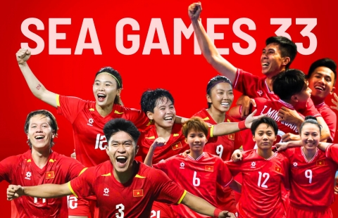 Giành 2 HCV, bóng đá Việt Nam thống trị tại SEA Games 33