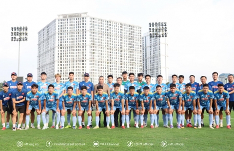 Sếp lớn VFF động viên U23 Việt Nam trước VCK U23 châu Á