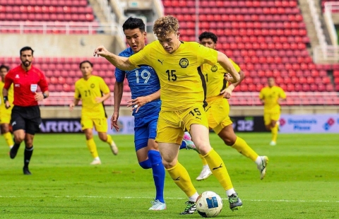 U23 Malaysia thị uy sức mạnh, thắng 8 -0 trước Mông Cổ