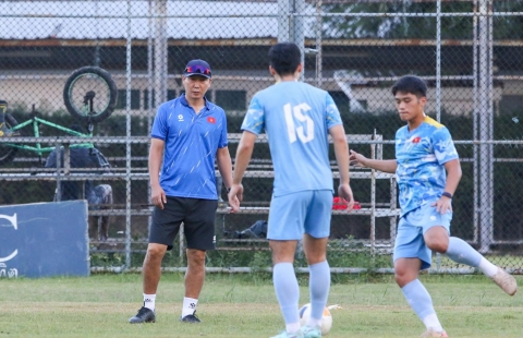 U22 Việt Nam tập gì trước trận chung kết SEA Games với Thái Lan?