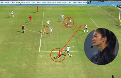 CĐV ĐNÁ đồng loạt phản ứng khi trọng tài cướp trắng bàn thắng của Việt Nam