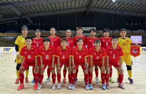 Vào bán kết SEA Games, tuyển futsal nữ Việt Nam nhận thưởng khủng