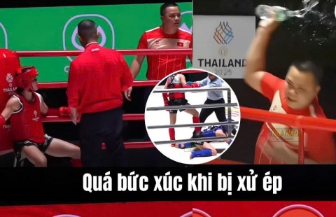 HLV Việt Nam ném chai nước, dắt học trò bỏ trận đấu vì nghi bị xử ép