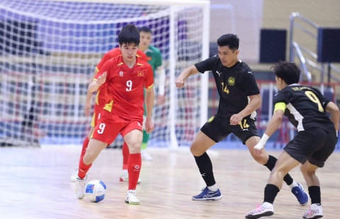 Trực tiếp futsal Việt Nam vs Indonesia, 16h00 hôm nay 17/12
