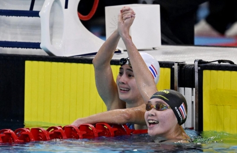 Tai nạn khó tin ở SEA Games 33: Cờ bơi ngửa đặt sai vị trí khiến loạt kình ngư cụng đầu vào thành bể