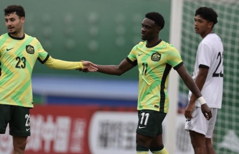 Xuất hiện chiến thắng đậm 14-0 tại vòng loại U23 châu Á