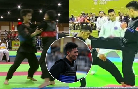 Đội pencak silat Việt Nam: Gần thắng bị xử thua, đối thủ chơi xấu cũng bị xử thua