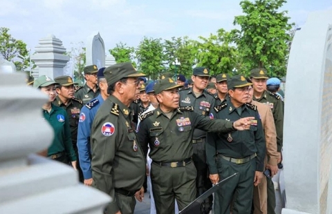 Campuchia khắc tên VĐV dự SEA Games lên đài tưởng niệm