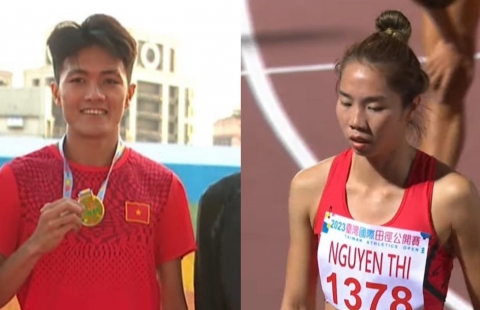 Điền kinh Việt Nam liên tiếp giành HCV sau SEA Games 32
