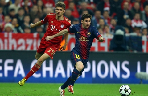 Muller sánh ngang thành tích vĩ đại của Messi tại C1