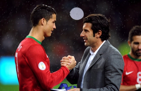 Figo: 'Ronaldo có thể ghi bàn tại World Cup ở tuổi 42'