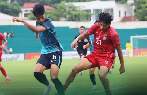 U23 Singapore thua bạc nhược ở trận cuối VL châu Á