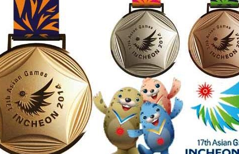 Bảng tổng sắp huy chương ASIAD 17