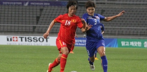 ĐT nữ Việt Nam 2-1 ĐT nữ Thái Lan: Thầy trò HLV Mai Đức Chung vào bán kết