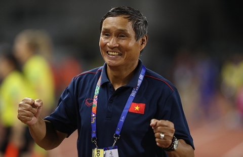 HLV Mai Đức Chung: 'Thái Lan cầu nhưng may mắn lại thuộc về chúng tôi'