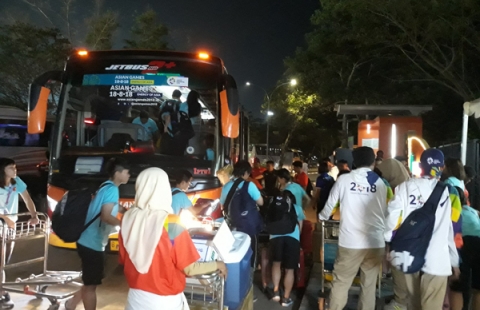 ASIAD: Việt Nam bất ngờ phải rời thành phố trong đêm hôm