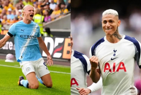 Trực tiếp Man City vs Tottenham, 18h30 hôm nay 23/8
