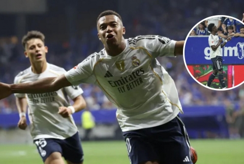 Mbappe và Vinicius rực sáng, Real Madrid thắng dễ trước Real Oviedo