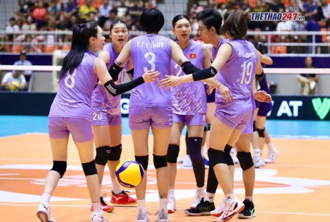 Trực tiếp bóng chuyền nữ Việt Nam 0-0 Ấn Độ: Khởi động