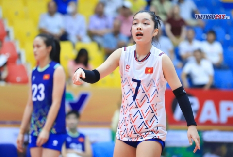Trực tiếp bóng chuyền nữ U21 Việt Nam 1-1 U21 Thái Lan: Trở lại mạnh mẽ