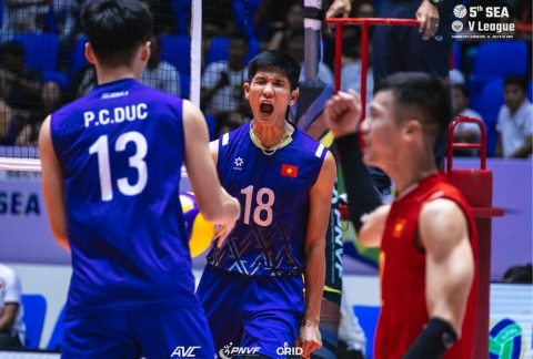 Trực tiếp bóng chuyền nam Việt Nam 1-1 Indonesia: Diễn biến hấp dẫn