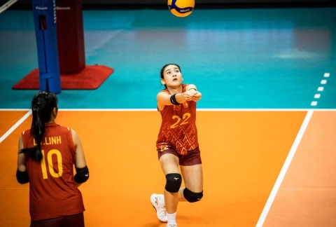 Trực tiếp bóng chuyền nữ U21 Việt Nam 0-0 U21 Argentina: Trận đấu bắt đầu