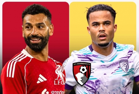 Trực tiếp Liverpool vs Bournemouth, 2h00 hôm nay 16/8/2025