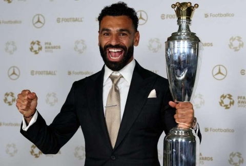 Mohamed Salah giành giải Cầu thủ xuất sắc nhất năm