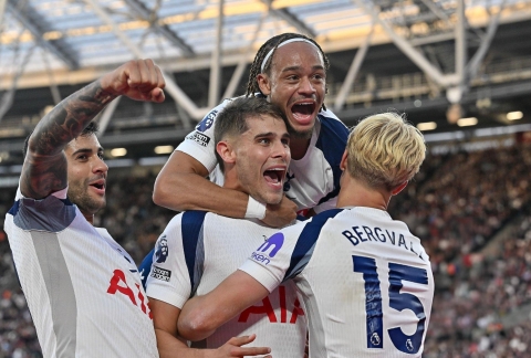 Tottenham bay cao tại Ngoại hạng Anh 2025/26