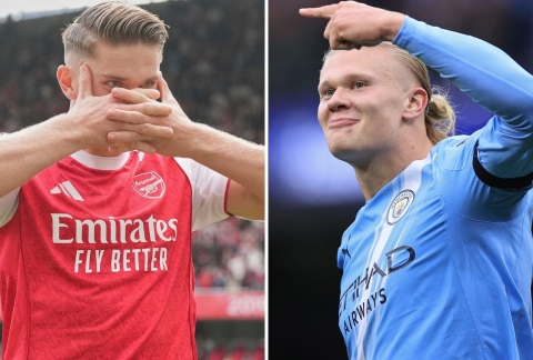 Trực tiếp Arsenal 0-0 Man City: Chuẩn bị xuất chiến