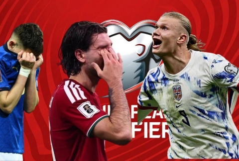 Đêm hỗn loạn của vòng loại World Cup châu Âu: Kẻ vỡ mộng, người vỡ òa