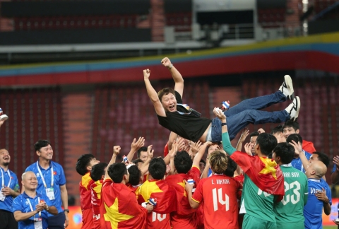 Báo Hàn Quốc thốt lên 1 điều khi U22 Việt Nam lên ngôi SEA Games
