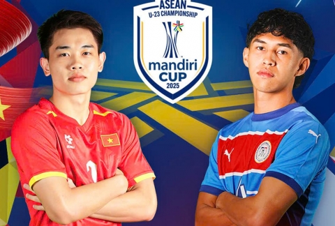 Trực tiếp U23 Việt Nam vs U23 Philippines,16h00 hôm nay 25/7