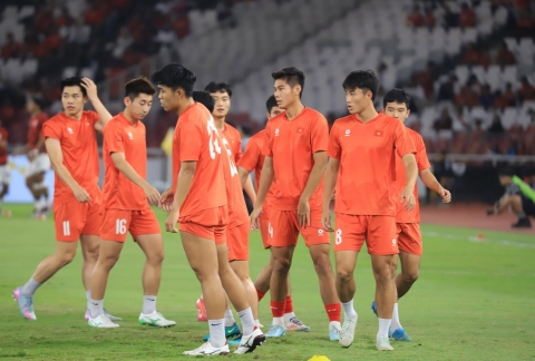 TRỰC TIẾP U23 Việt Nam vs U23 Indonesia: Đội hình mạnh nhất nghênh chiến