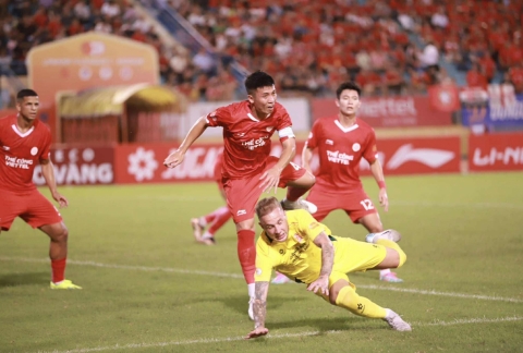 Trực tiếp Viettel 0-0 Công an TPHCM: Nhập cuộc sôi nổi