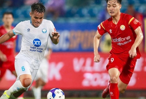 Trực tiếp Nam Định 2-1 PVF-CAND: Ngược dòng thành công
