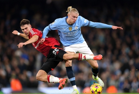 Trực tiếp Man City 0-0 Man Utd: Nhập cuộc sôi nổi