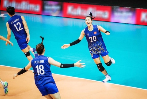 ĐỊA CHẤN: Bóng chuyền Việt Nam đánh bại cựu Á quân U21 thế giới
